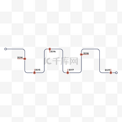 ppt简约线条图片_简约商务时间轴