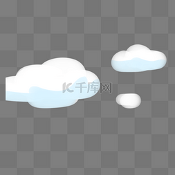 漂浮的的图案图片_白色的云朵图案卡通