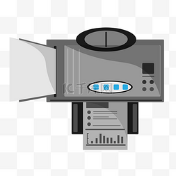 办公电子产品图片_商务办公用品打印机