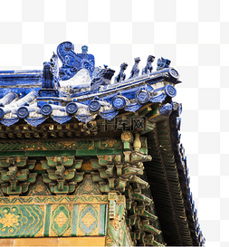 北京天坛屋檐