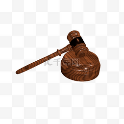 法律图片_木质锤子