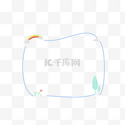 卡标题边框图片_卡通风边框