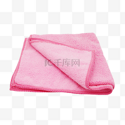 折角红色毛巾