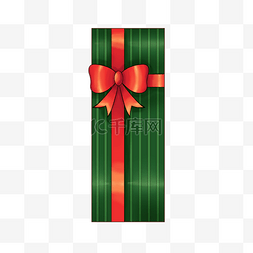 艳丽美丽圣诞冬季红绿色礼盒装饰