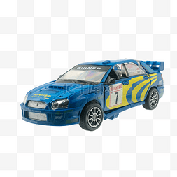 蓝色赛车玩具