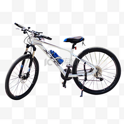 骑双人单车图片_山地自行车