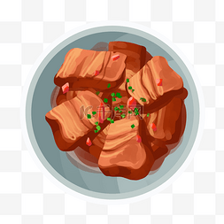 中国菜单设计图片_红烧肉