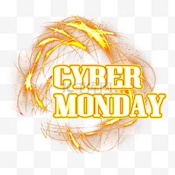 金色焰火图片_金色焰火边框cybermonday购物狂欢节