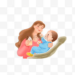 婴儿床服饰图片_母婴妈妈给孩子喂奶粉