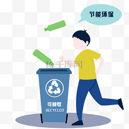可回收垃圾塑料瓶图片_可回收垃圾环保可回收