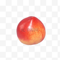 中油4号油桃图片_水果食物夏季红色黄色油桃桃子