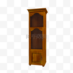 柜中式图片_欧式复古实木酒柜
