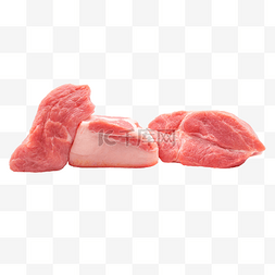 红色猪肉食材