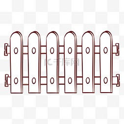 栏杆篱笆图片_塑料卡扣白色栏杆