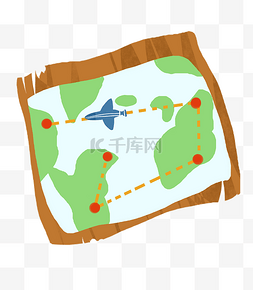 飞机航线地图