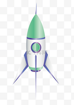 绿色小火箭