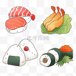 食物寿司图片_日本美食寿司图标