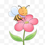 小蜜蜂采蜜