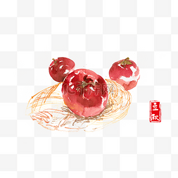 立秋红苹果