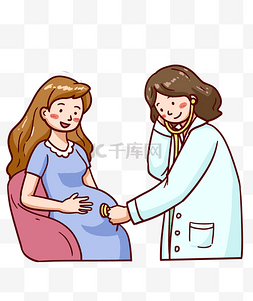 孕妇及哺乳妇女图片_孕妇孕检检查