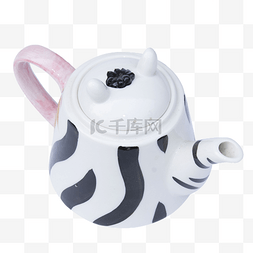 斑马纹茶壶