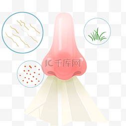 宫颈癌炎症图片_医疗鼻炎炎症