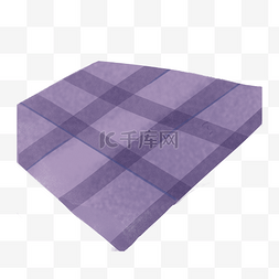 紫色格子地毯