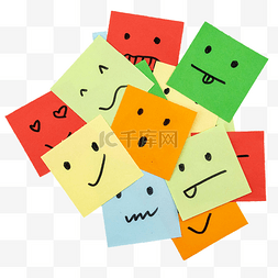 多彩的情绪图片_情绪卡片