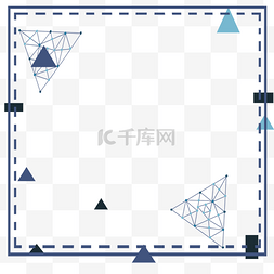 科技感简约边框