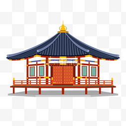 寝室文化啊图片_日本传统风格寺庙平面建筑