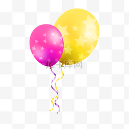 节日装饰彩色气球
