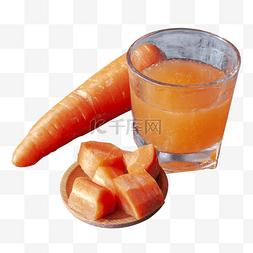 胡萝卜西瓜汁图片_胡萝卜汁
