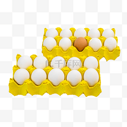 白皮鸡蛋图片_健康食品土鸡蛋