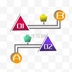 卡通ppt目录装饰