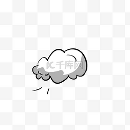 云朵对话气泡图片_漫画云朵气泡