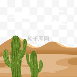沙漠旅游场景