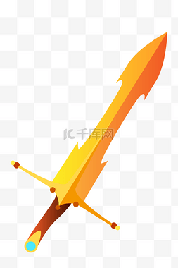 橙色刀剑兵器