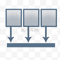 漂亮的图表图片_蓝色的ppt图表插画