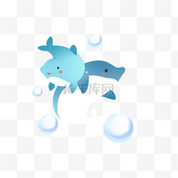 愤怒的海豚图片_蓝色海洋海豚海洋生物