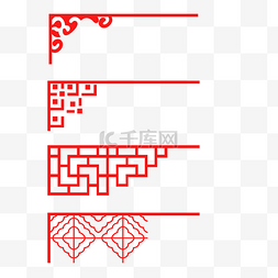 中国装饰元素图片_古风框架