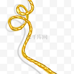绳子装饰绳结底纹