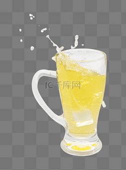 玻璃杯装饮料图片_玻璃杯装啤酒