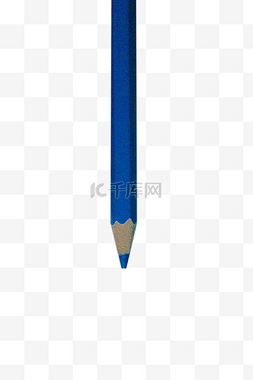 铅笔触图片_美丽好看蓝色彩铅