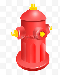 红色水泵消防泵