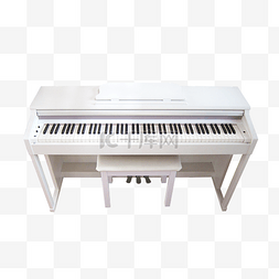 白色钢琴免扣