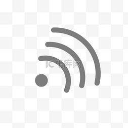 wifi手机信号图片_手机信号网络信号灰色小图案