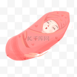 襁褓中的婴儿图片_襁褓中的婴儿素材-襁褓中的婴儿图片大全-千库网
