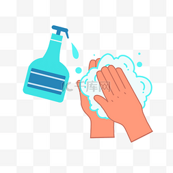 防疫用品消毒洗手液