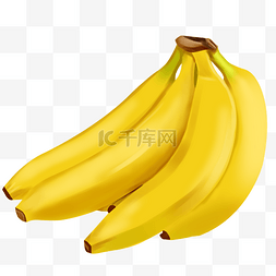 切块的香蕉图片_卡通水果香蕉