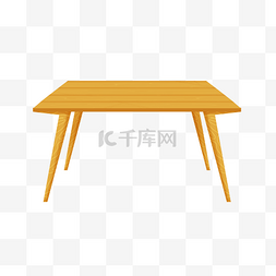 家具家居木桌方桌室内软装元素